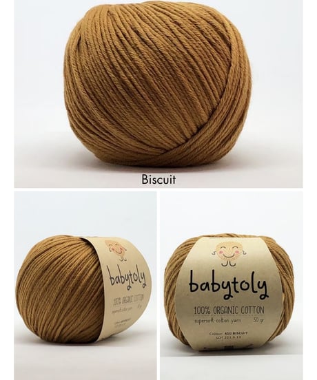 【 pre-order 】babytoly - organic yarns（A-G）