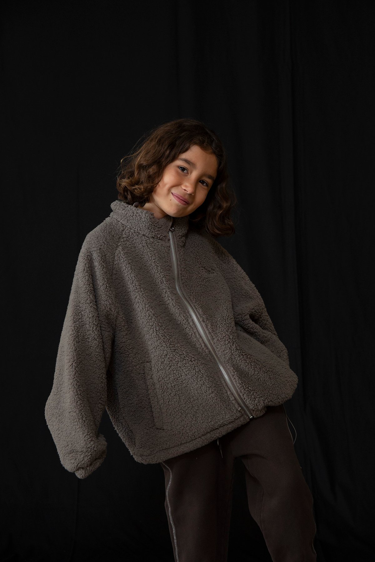 ラスト1点【新品未使用】Facade Teddy Zip Sweater 5y fit=scale-down,w=1200