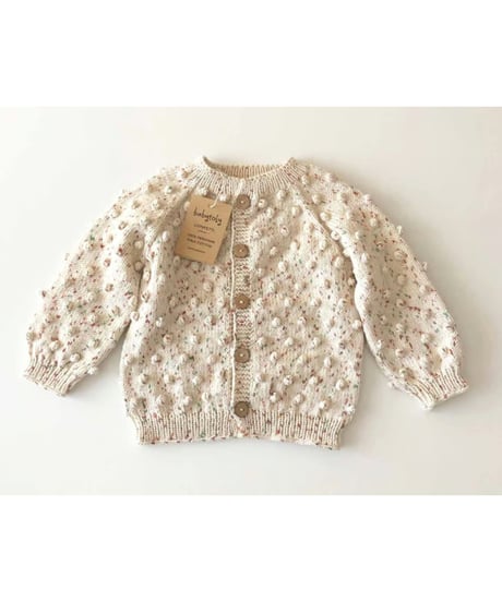 【 confetti 】babytoly - popcorn cardigans