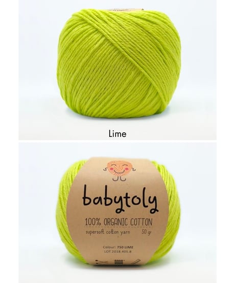 【 pre-order 】babytoly - organic yarns（H-P）