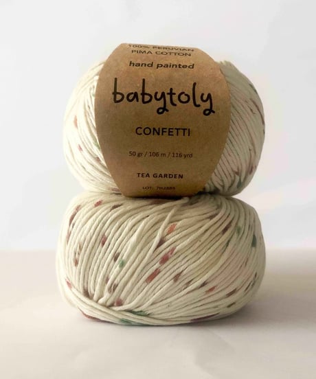 【 pre-order 】babytoly - 100% peruvian pima cotton yarn