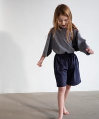 Façade - nara relaxed shorts - navy blue