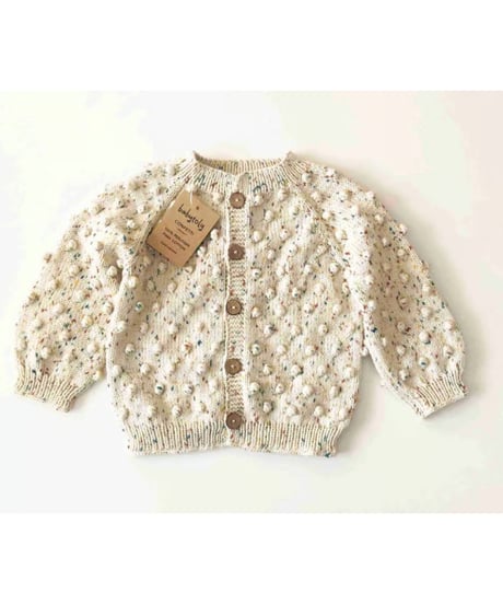 【 confetti 】babytoly - popcorn cardigans