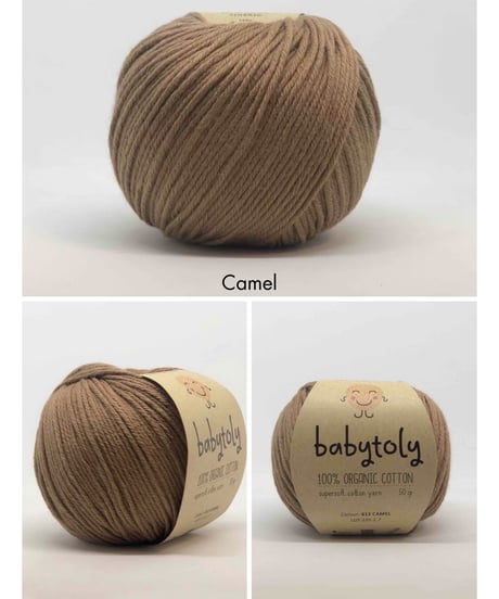 【 pre-order 】babytoly - organic yarns（A-G）