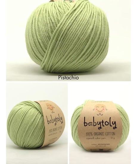 【 pre-order 】babytoly - organic yarns（H-P）
