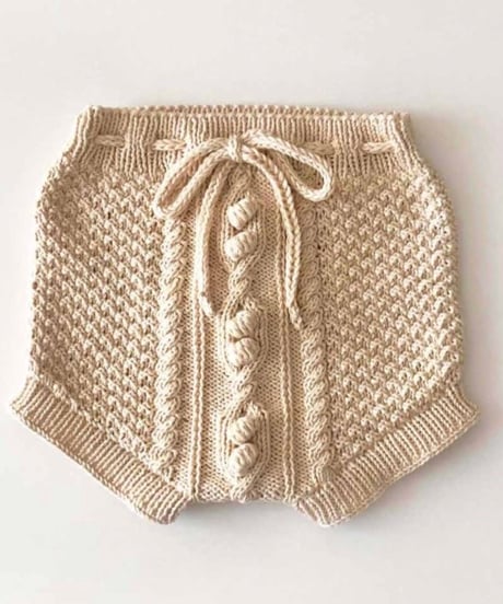 babytoly - cable popcorn bloomers