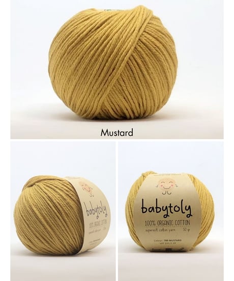 【 pre-order 】babytoly - organic yarns（H-P）
