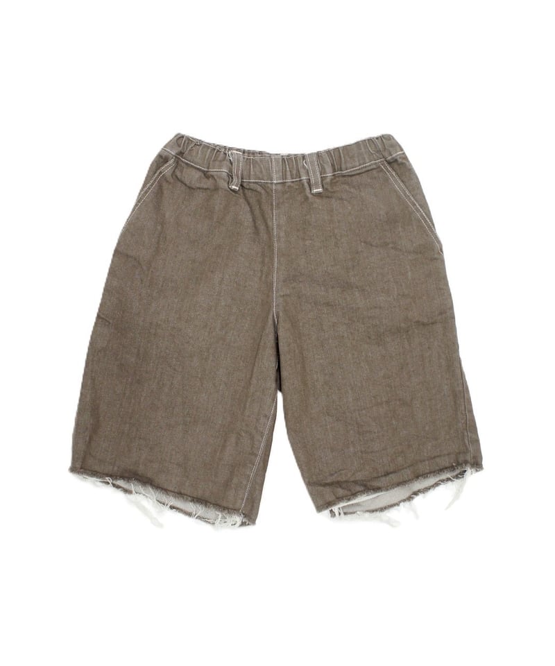 LAST1 / 125 】MOUN TEN. - cut off midi jeans -