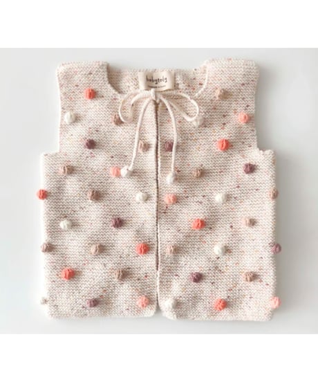 【 confetti 】babytoly - rainbow popcorn vest