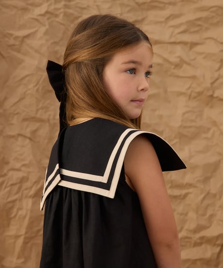 Rylee+Cru -  sailoir dress - black