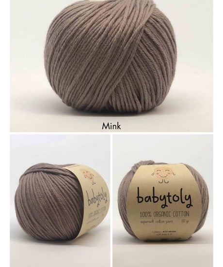 【 pre-order 】babytoly - organic yarns（H-P）