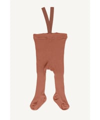 mile - tights with braces - cinnamon