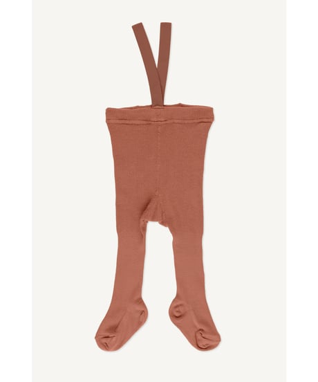 mile - tights with braces - cinnamon
