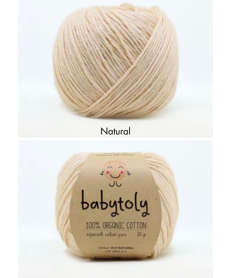 【 pre-order 】babytoly - organic yarns（H-P）
