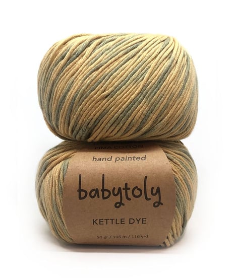 【 pre-order 】babytoly - 100% peruvian pima cotton yarn