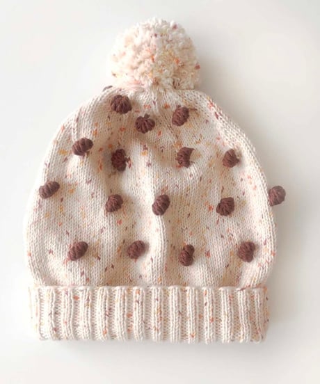 babytoly - rainbow popcorn beanies