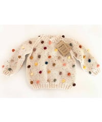 【 confetti 】babytoly - rainbow popcorn sweater