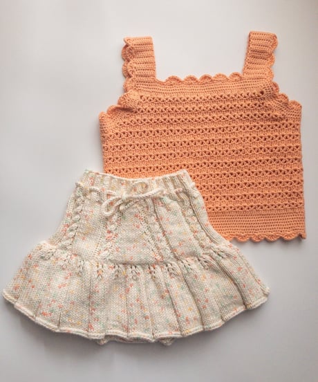 babytoly - aster lace top - apricot