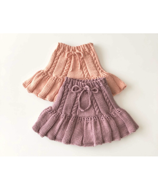 babytoly - ivy skirts - peach | sounote