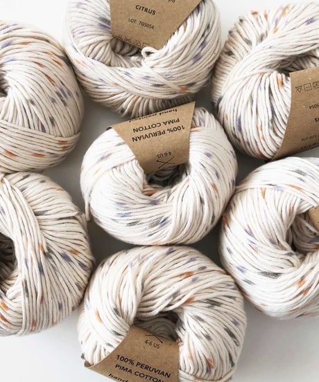 【 pre-order 】babytoly - 100% peruvian pima cotton yarn