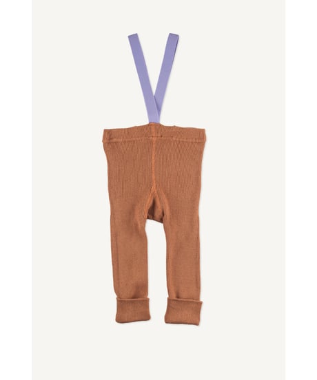 mile - kids’ leggings with braces - lavender