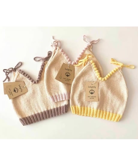 【 confetti 】babytoly - eva knit top - ribbons