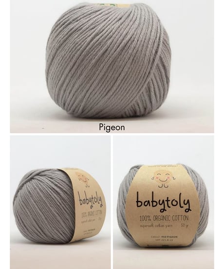 【 pre-order 】babytoly - organic yarns（H-P）