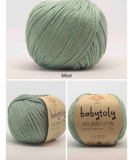 【 pre-order 】babytoly - organic yarns（H-P）