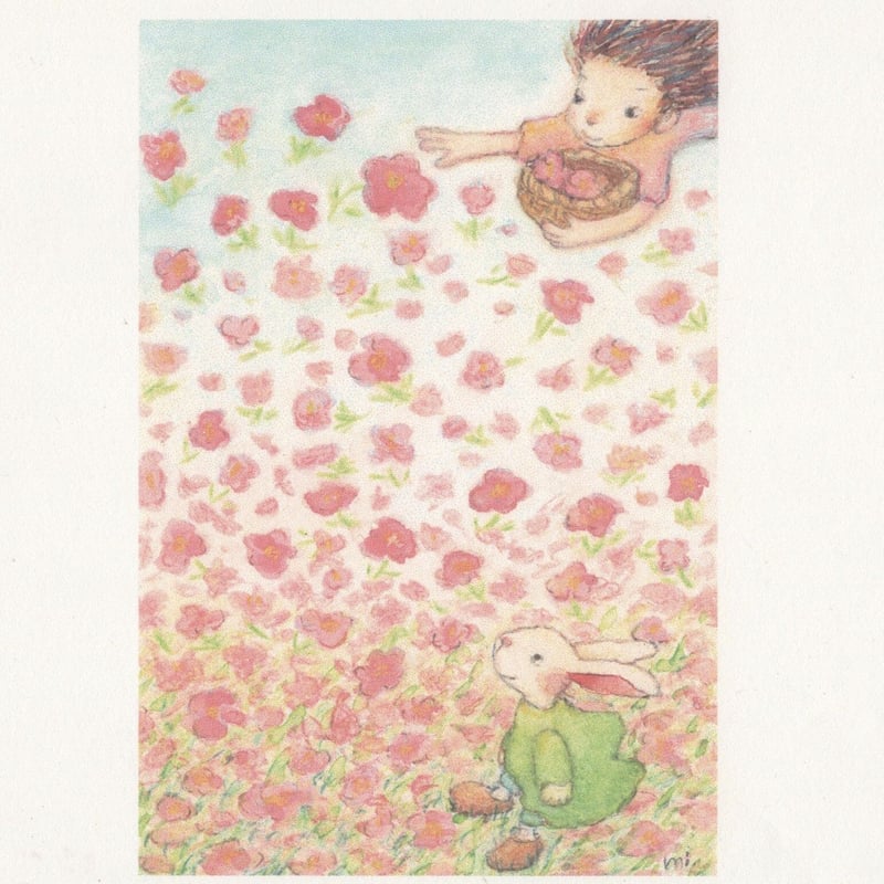 手書き詩集『風のあしあと』 絵本詩集『かぜのえはがき』 | みいふう書翰