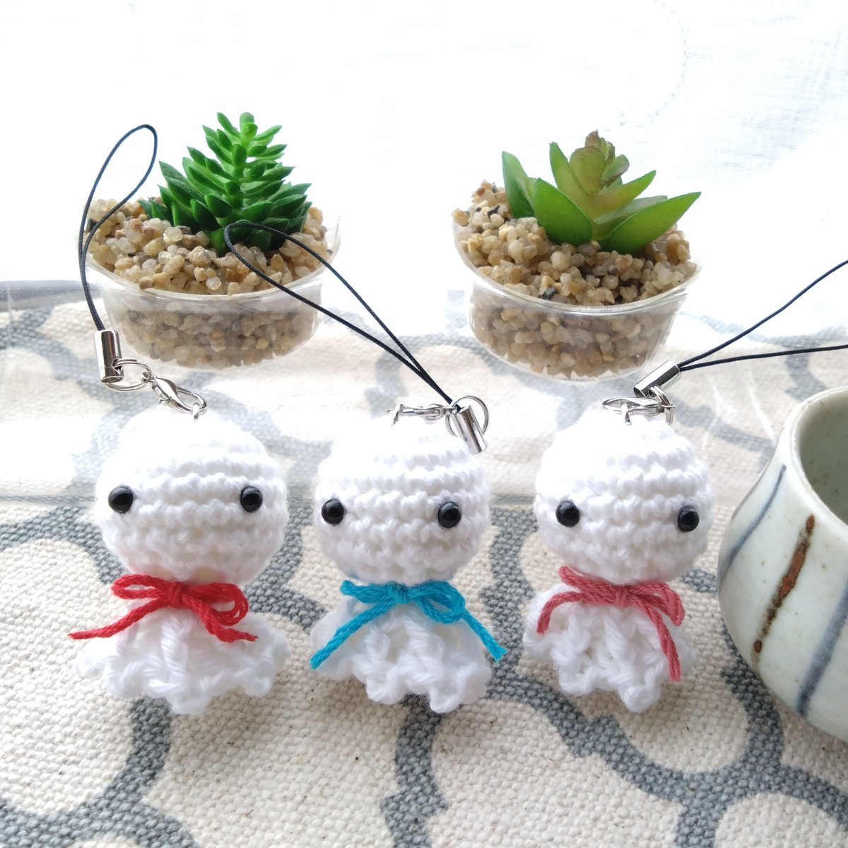 編みぐるみストラップ① | Tsumug Tsunag