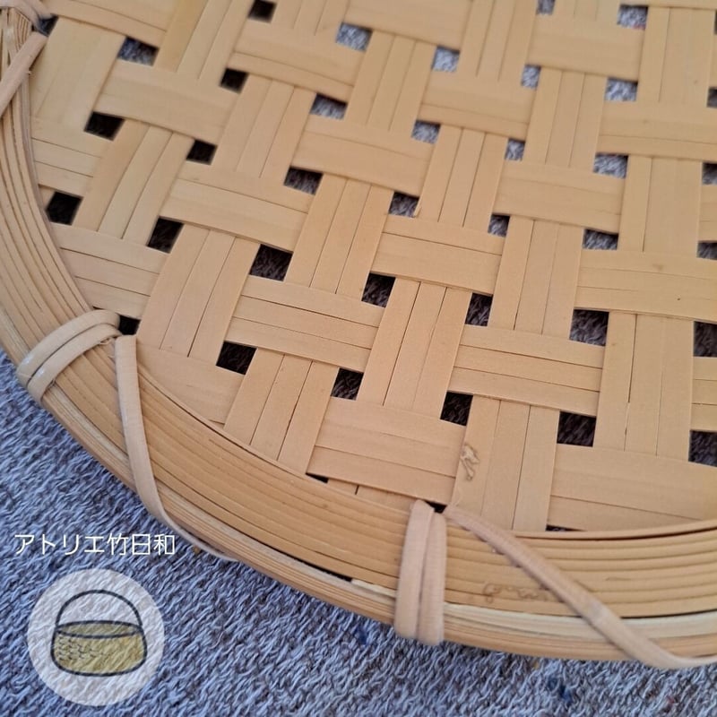 三本寄せ四つ目ざる | アトリエ竹日和