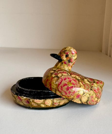 Floral Bird Trinket Box