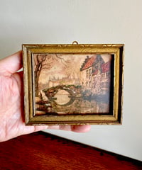 Mini Framed Print/Bridge