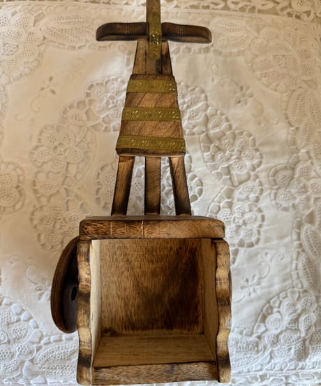 Wooden Cart Holder