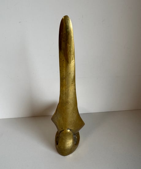 Brass Bird Stature