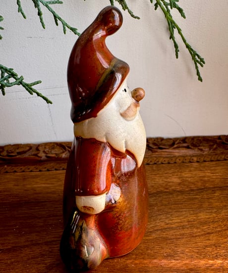 Pottery Santa/Sack