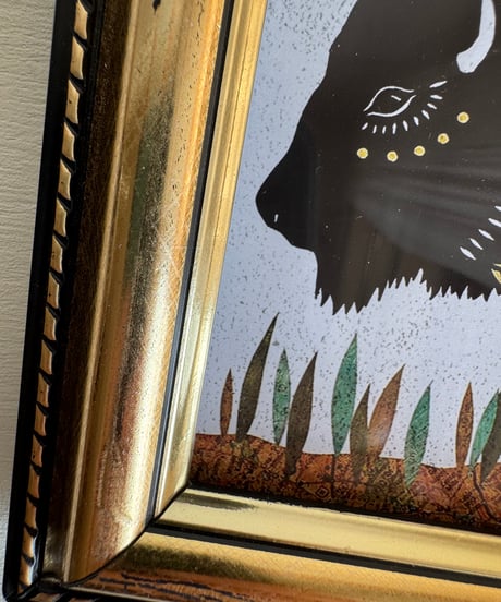 Framed Art/Bison