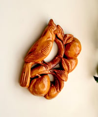 Wall Decor/Bird with plums