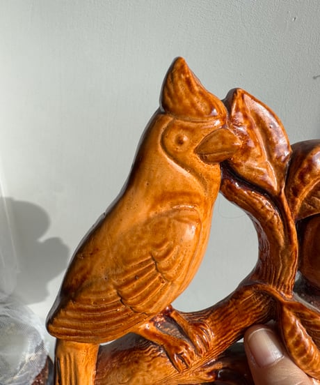 Wall Decor/Bird with plums
