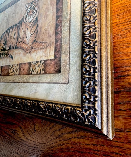 Framed Art Print/Tiger