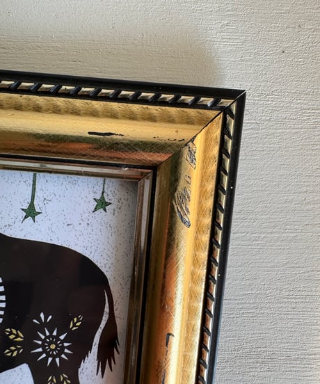 Framed Art/Bison