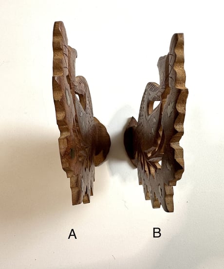 Wooden Peacock Decor
