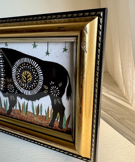 Framed Art/Bison