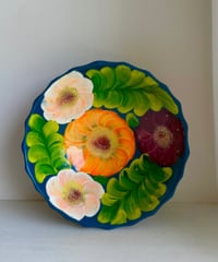Mexican Floral Wall Decor/Bowl