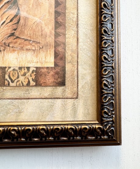Framed Art Print/Tiger