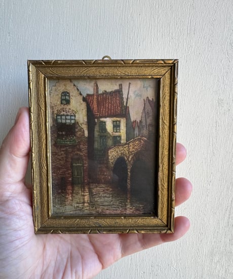 Mini Framed Print/Houses