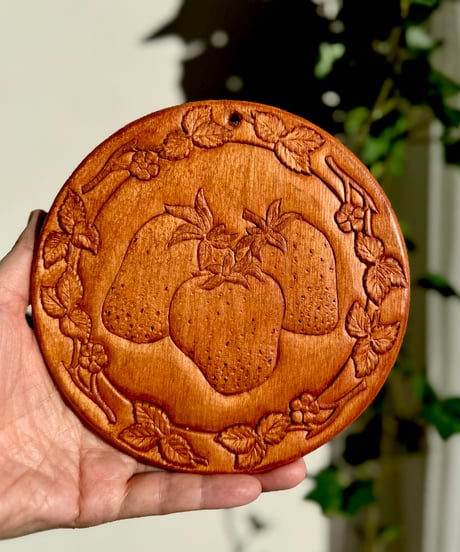 Wooden Wall Decor/Strawberry