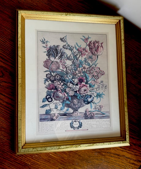 Botanical Framed Art/April