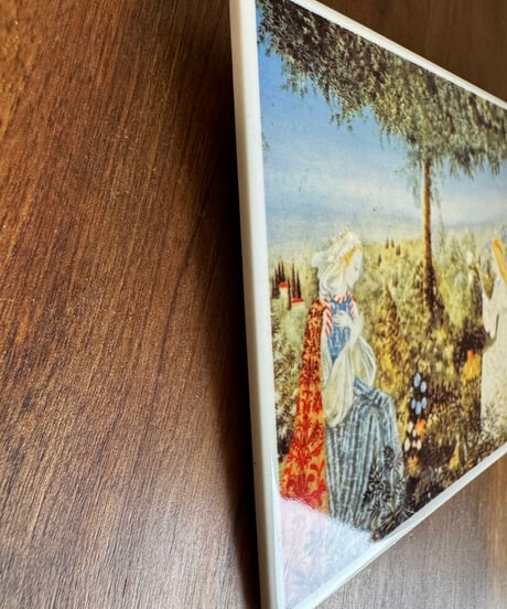 Porcelain Post Card