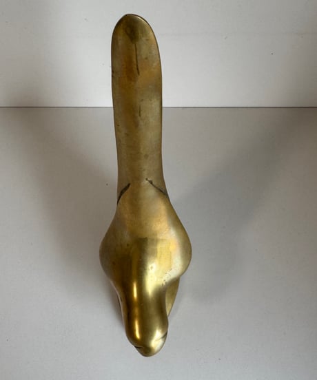 Brass Bird Stature